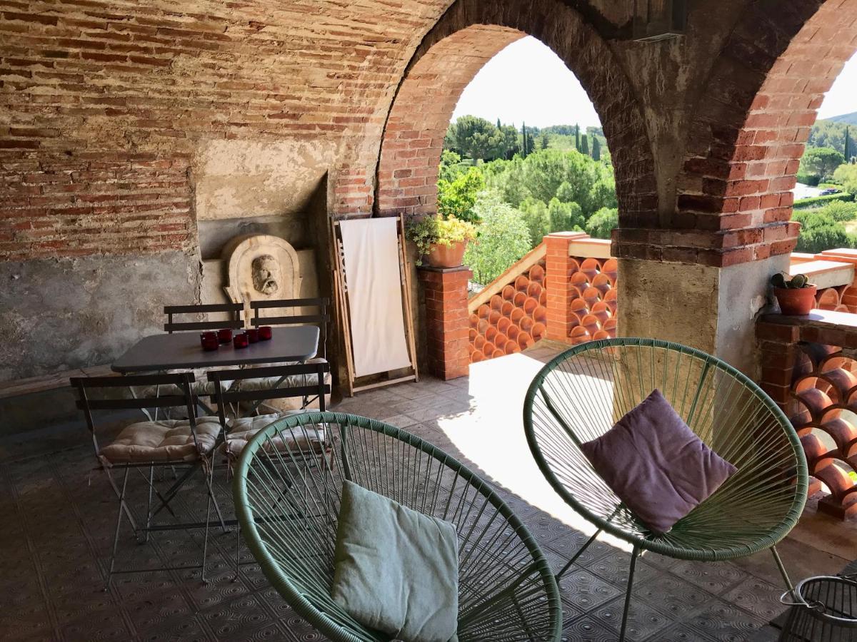 Studio De Charme Avec Grande Terrasse Vue Mer Ле Кастеле Екстериор снимка